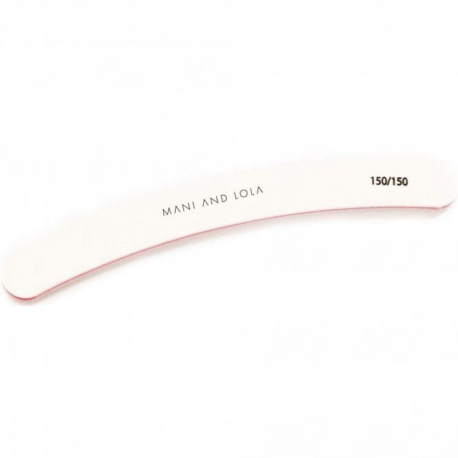 Outlet White Polar Curved Nail File 150/150