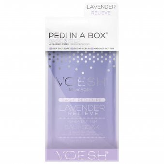 Pedi In A Box - Basic 3 Step - Lavender Relieve (1 x 35g, 1 x 20g, 1 x 15.5g)