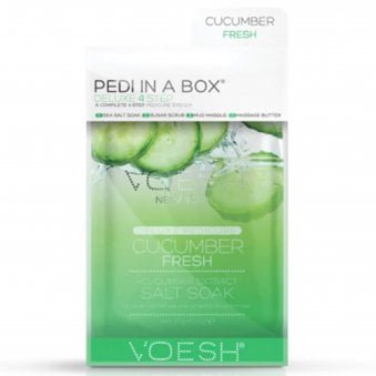 Pedi In A Box - Deluxe 4 Step - Cucumber Fresh (1 x 35g, 2 x 20g, 1 x 15.5g)