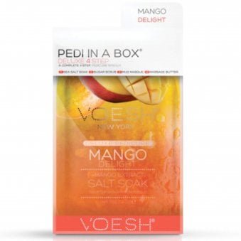 Pedi In A Box - Deluxe 4 Step - Mango Delight (1 x 35g, 2 x 20g, 1 x 15.5g)