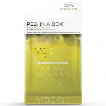 Pedi In A Box - Deluxe 4 Step - Olive Sensation (1 x 35g, 2 x 20g, 1 x 15.5g)
