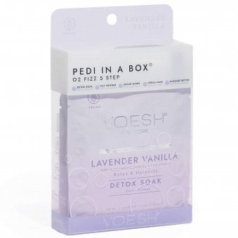 Pedi In A Box - O2 Fizz Pedicure 5 Step - Lavender Vanilla (5 x 35g)