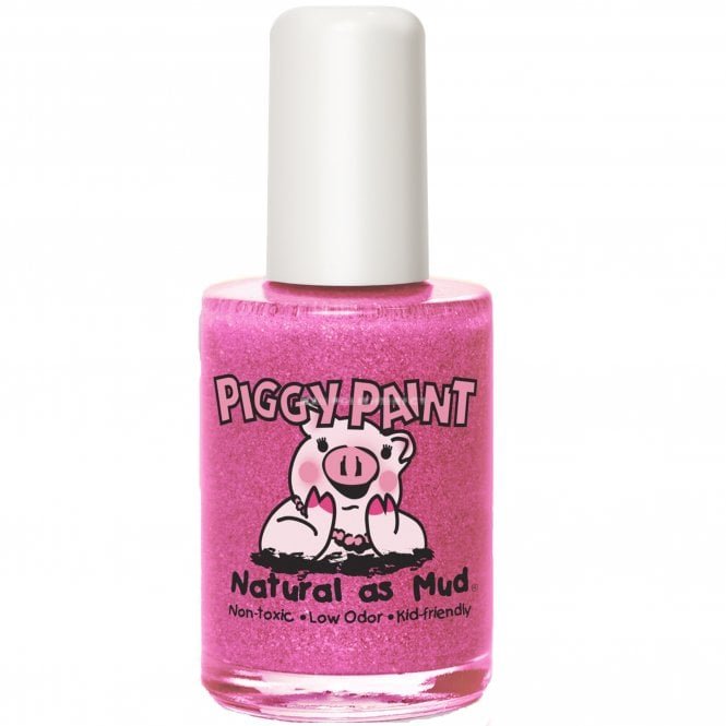 Piggy Paint Kid-Friendly Nail Polish - Tickled Pink (02) 15ml