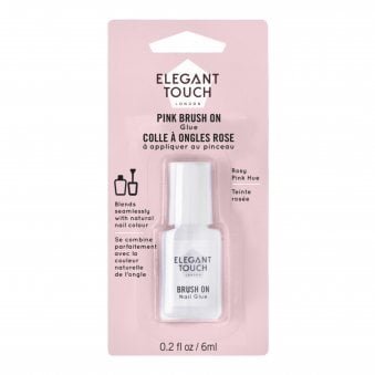 Pink Brush On Nail Glue 6ml (OA4022856)