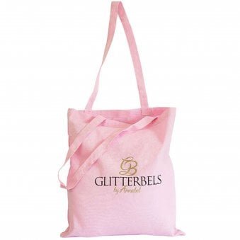 Pink Cotton Tote Bag (ESS021)