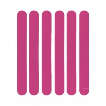 Pink Nail Sanding Buffers - Pack of 6