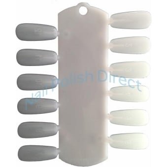 Plastic Nail Swatch (12 Nails)
