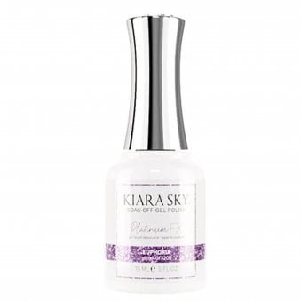 Platinum Fx Reflective Glitter Gel Nail Polish - Euphoria 15ml (GFX205)