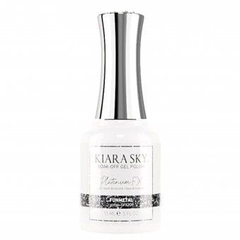 Platinum Fx Reflective Glitter Gel Nail Polish - Funmetal 15ml (GFX201)