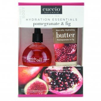 Pomegranate & Fig Cuticle Oil & Body Butter Blend Duo Kit (1 x 73ml & 1 x 113g)