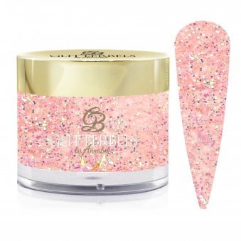 Pre-Mixed Coloured Acrylic Powder - Baby Girl Crush 28g (GB311)