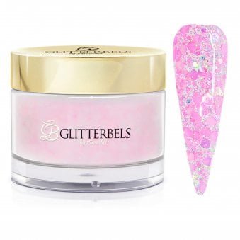 Pre-Mixed Coloured Acrylic Powder - Barbie's Heart 28g (GB492)