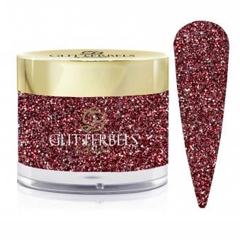 Pre-Mixed Coloured Acrylic Powder - Hot Chilli 28g (GB191)