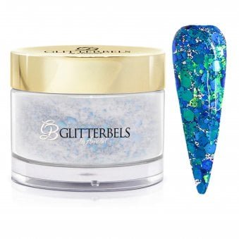 Pre-Mixed Coloured Acrylic Powder - Ocean Dream 28g (GB489)