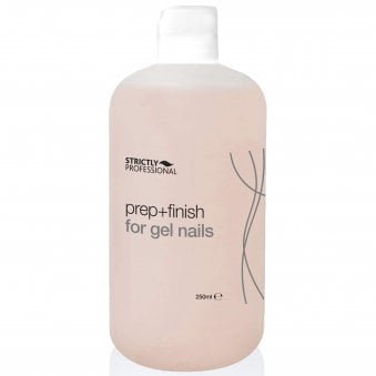Gel Polish & Acrylic Nail Essentials - Prep & Finish For Gel Nails 250ml (SPB0313)