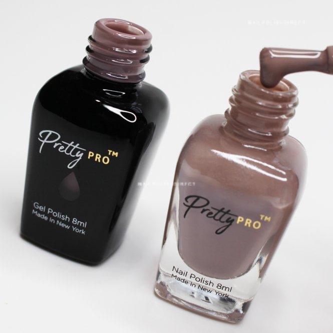 Pretty Pro Hema & TPO Gel & Nail Polish Duo - A Touch Of Pami (2 x 8ml)