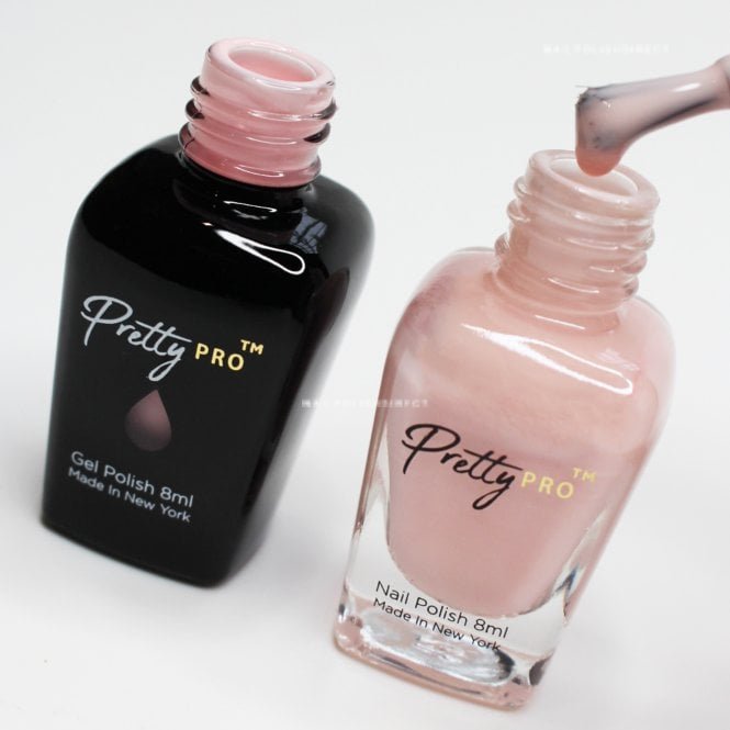 Pretty Pro Hema & TPO Gel & Nail Polish Duo - Pinkiccino (2 x 8ml)