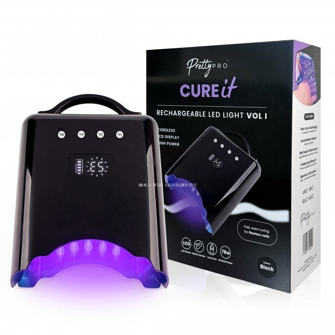 Pretty Pro Cure It Rechargeable LED Light Vol I - Black