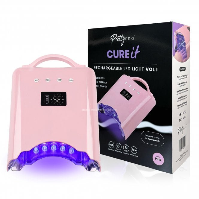 Pretty Pro Cure It Rechargeable LED Light Vol I - Pink