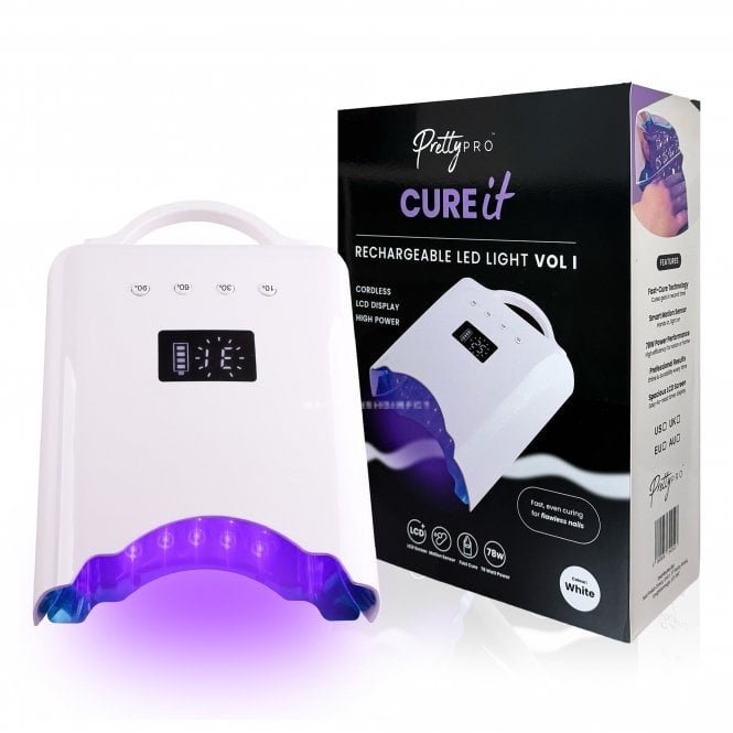 Pretty Pro Cure It Rechargeable LED Light Vol I - White