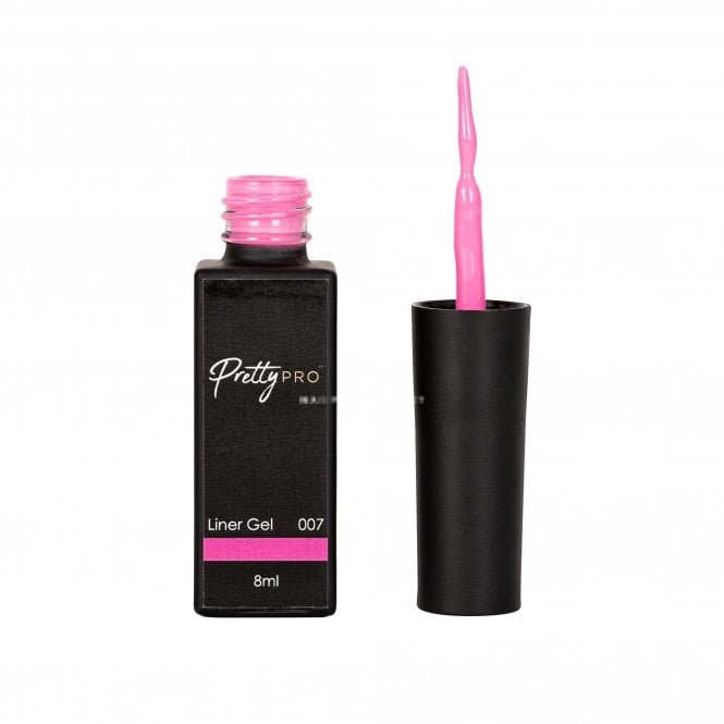 Pretty Pro Gel Nail Art Liner - Hot Pink 007 8ml