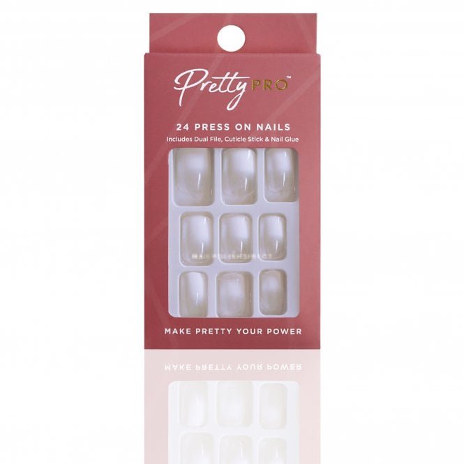Pretty Pro Reusable Press On False Nails - It's As Simple As That (24pcs)