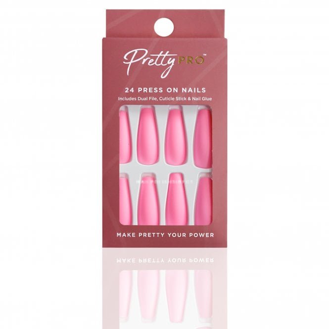 Pretty Pro Reusable Press On False Nails - Sweet Like Candy (24pcs)