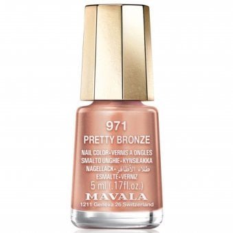 Pretty Rebel Autumn 2023 Breathable Mini Nail Polish - Pretty Bronze 5ml (971)