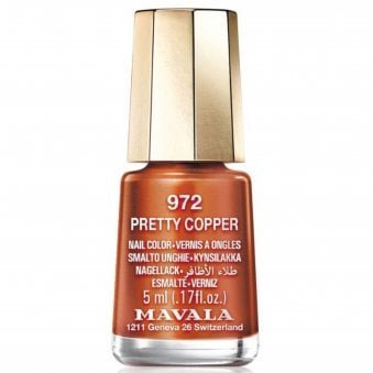 Pretty Rebel Autumn 2023 Breathable Mini Nail Polish - Pretty Copper 5ml (972)
