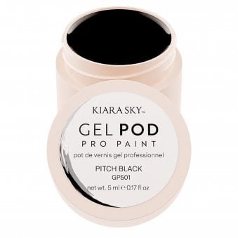 Pro Paint Gel Pod - Pitch Black 5ml (GP501)