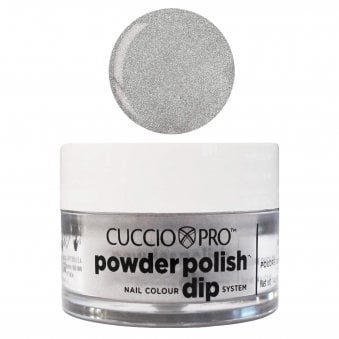 Pro Powder Polish - Nail Colour Dip System - Silver With Silver Mica 14g Or 45g (5553-12)