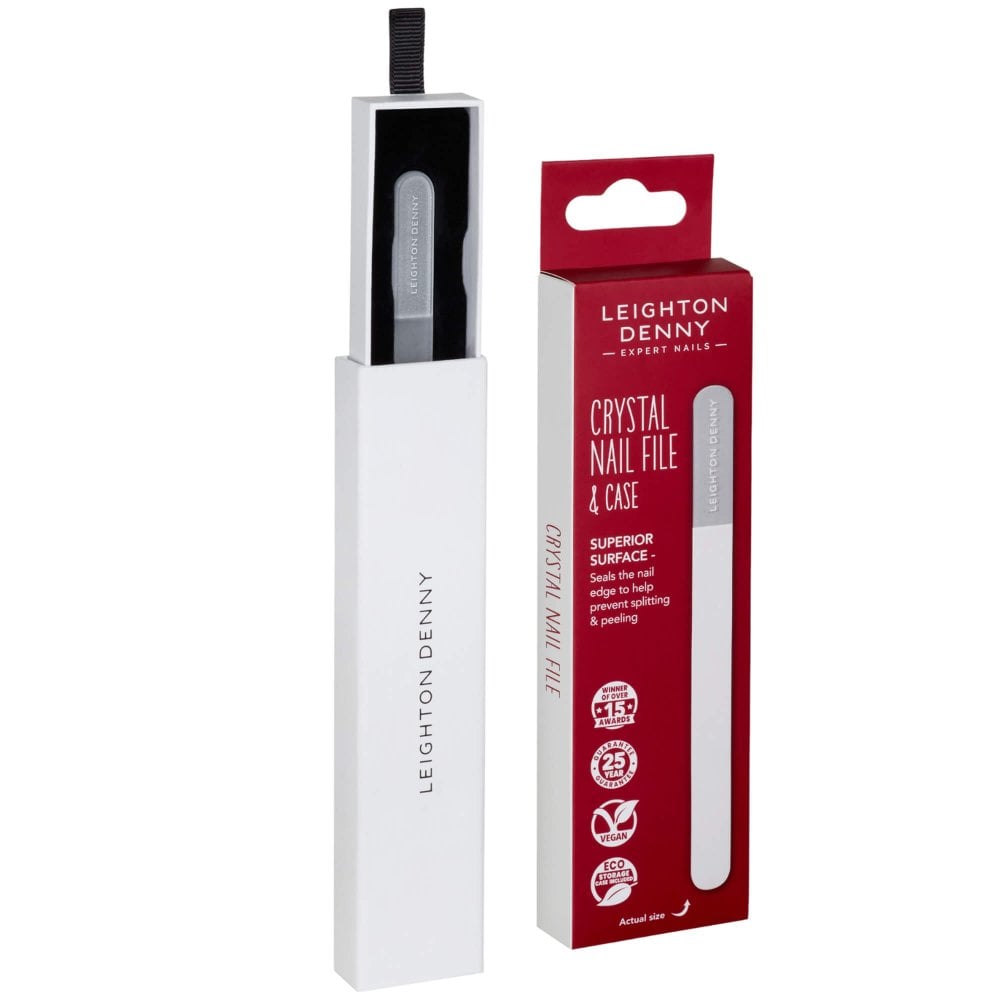 Leighton Denny Crystal Nail File In Eco Case (LDE497)
