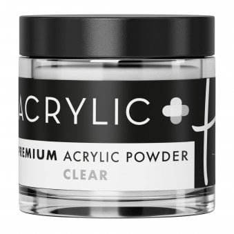 Professional Acrylic Powder Plus - Clear 45g (HA102)