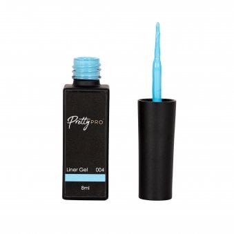 Professional Gel Nail Art Liner - Light Blue 004 8ml