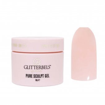 Pure Sculpt TPO-Free Self Levelling Hard Gel - Rose Silk 30g (HG002)