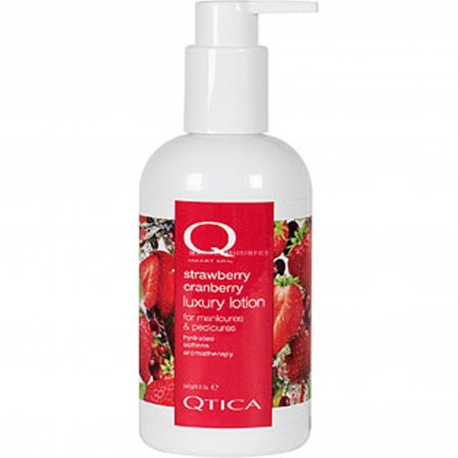 Qtica Smart Spa Luxury Lotion For Hands, Feet & Body - Strawberry & Cranberry 241g (QTSTCBL01)
