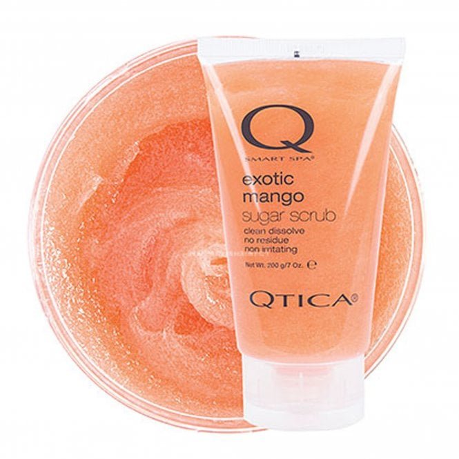 Qtica Smart Spa Sugar Scrub For Hands, Feet & Body - Exotic Mango 200g (QTEMS01)