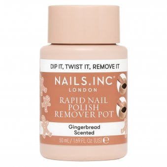 Rapid Nail Polish Remover Pot - Gingerbread Scented 50ml