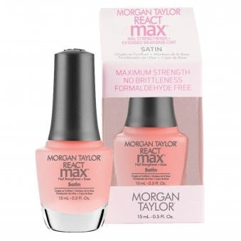 REACTmax Satin Nail Strengthener - Extended Wear Base Coat 15ml (3411101)