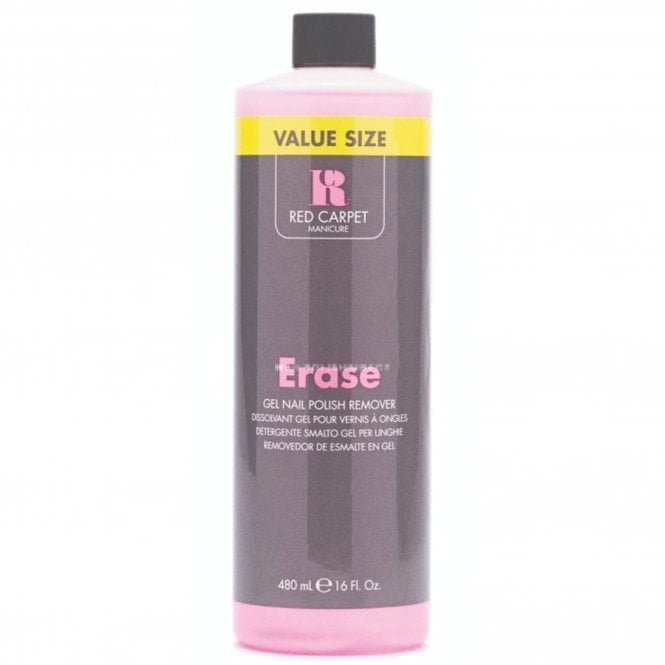 Red Carpet Manicure Erase Gel Nail Polish Remover 480ml