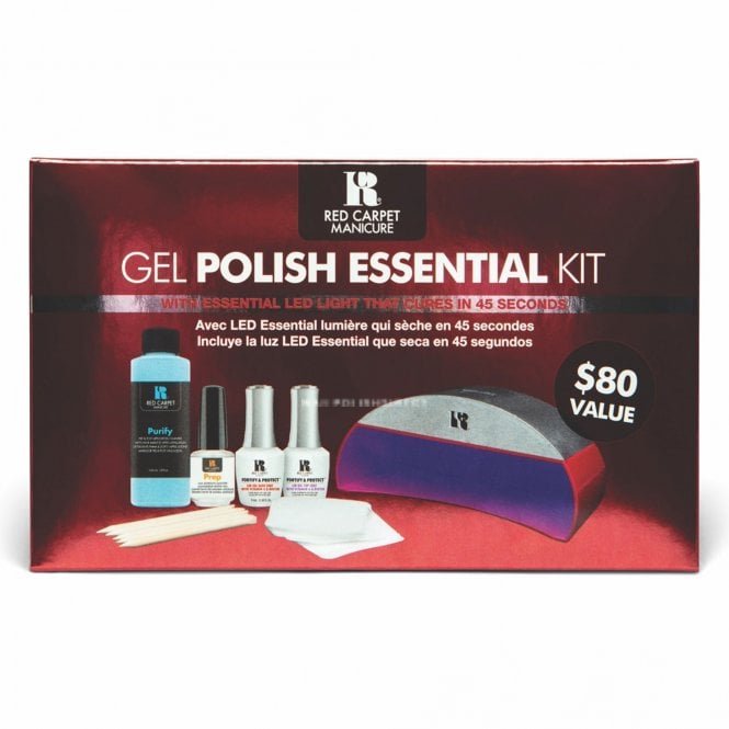 Red Carpet Manicure Fortify & Protect Gel Polish Essentials Kit