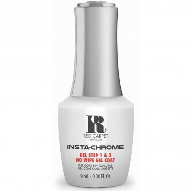Red Carpet Manicure Insta-Chrome Steps 1&3 - No Wipe Top Coat 9ml (21180)