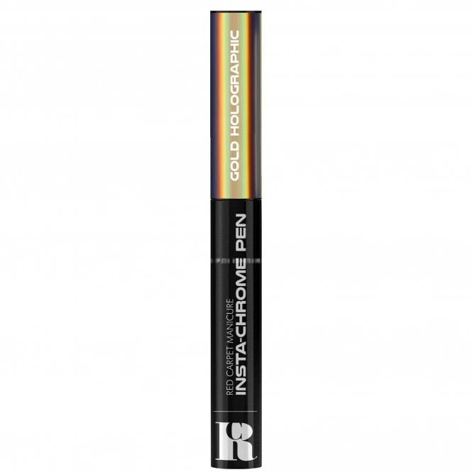 Red Carpet Manicure Insta Rub On Chrome Pen - Gold Holographic (21175)