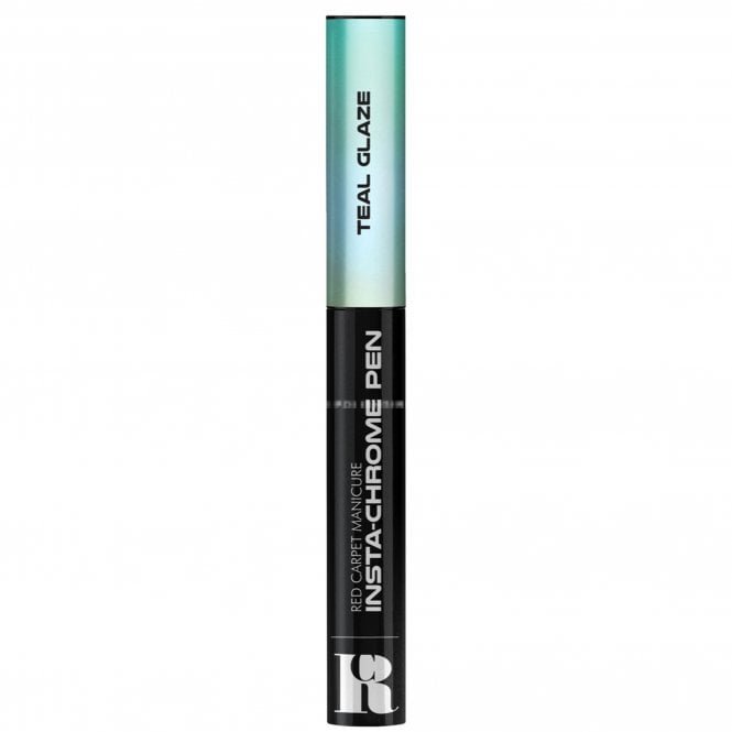 Red Carpet Manicure Insta Rub On Chrome Pen - Teal Glaze (21330)