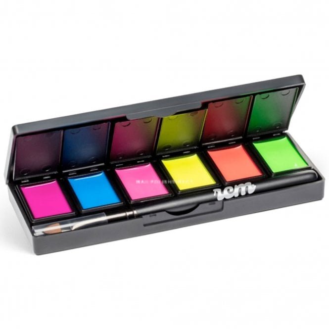 Red Carpet Manicure Solid Cream Gel 6 Colour Palette - Brite Lite