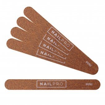 Regular Nail Files - Gold - 80/80 Grit