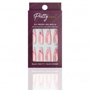 Reusable Press On False Nails - Away With The Fairies (24pcs)