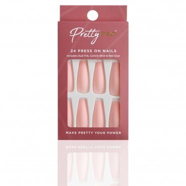 Reusable Press On False Nails - It's Sherbert Day (24pcs)