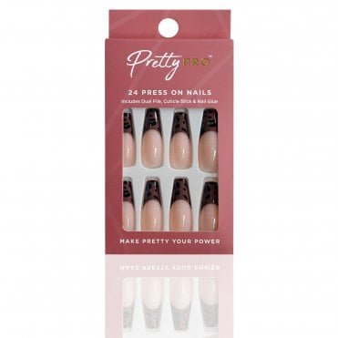 Reusable Press On False Nails - Purrrfect Tips (24pcs)
