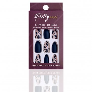 Reusable Press On False Nails - We Mooove (24pcs)